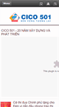 Mobile Screenshot of cico501.vn