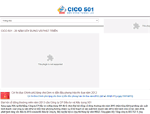 Tablet Screenshot of cico501.vn